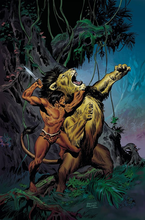 Cover image for LORD OF THE JUNGLE #1 CVR U 10 COPY FOC GALLEGO VIRGIN INCV