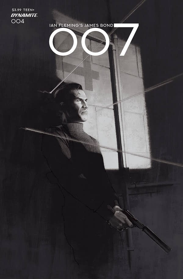 Cover image for 007 #4 CVR M FOC 7 COPY ASPINALL B&W INCV