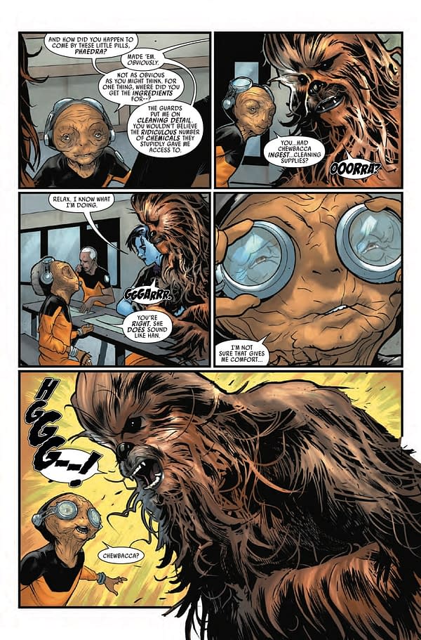 Interior preview page from STAR WARS: HAN SOLO AND CHEWBACCA #7 PHIL NOTO COVER