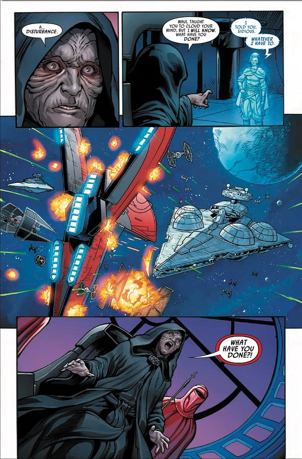 Interior preview page from STAR WARS: HIDDEN EMPIRE #1 PAULO SIQUEIRA COVER