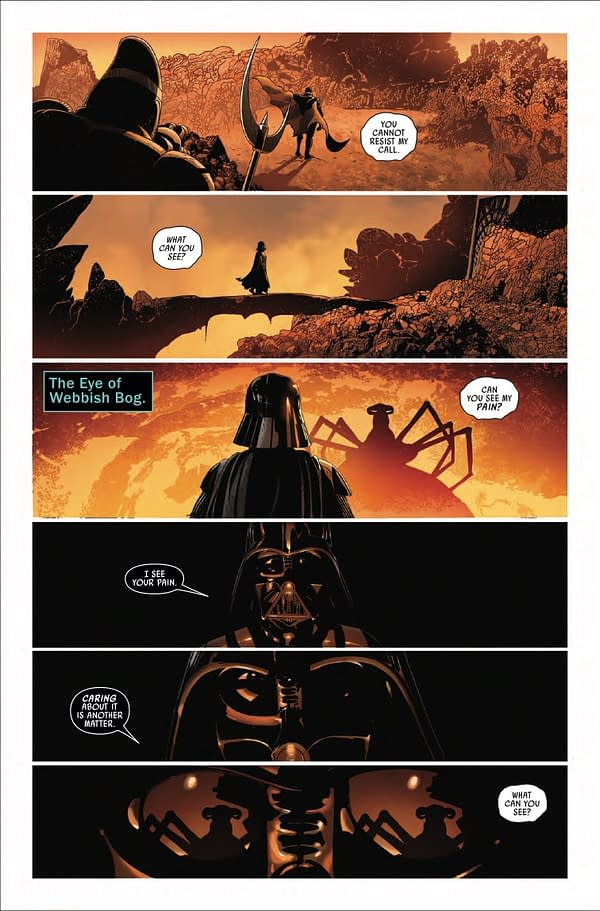 Interior preview page from STAR WARS: REVELATIONS #1 PHIL NOTO COVER