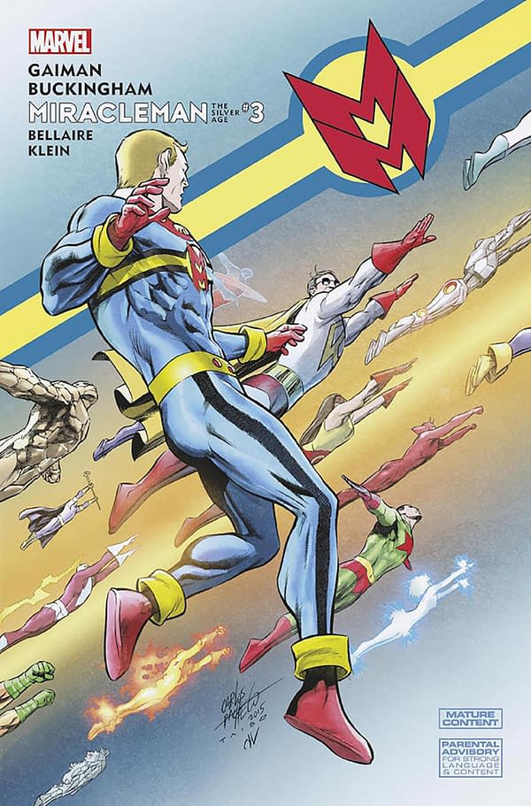 Cover image for MIRACLEMAN BY GAIMAN & BUCKINGHAM: THE SILVER AGE 3 PACHECO VARIANT