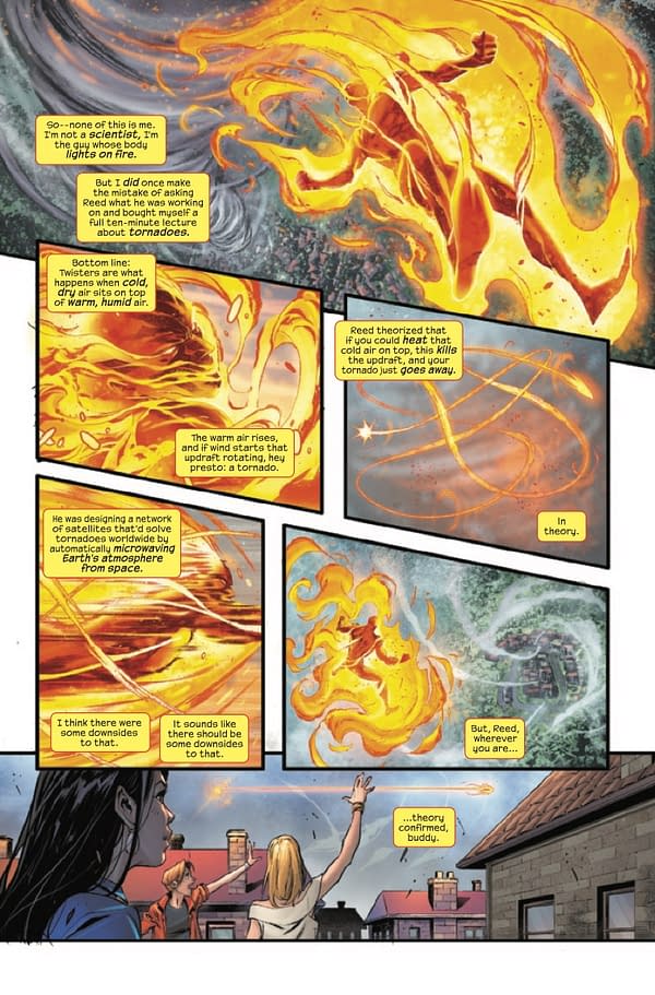 Interior preview page from FANTASTIC FOUR #3 ALEX ROSS COVER