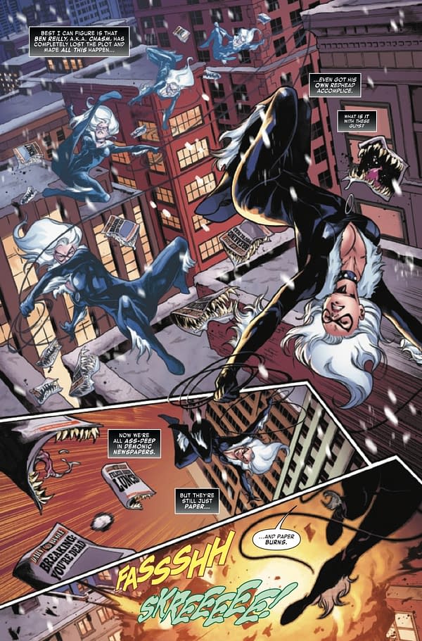 Interior preview page from MARY JANE & BLACK CAT #1 J SCOTT CAMPBELL COVER