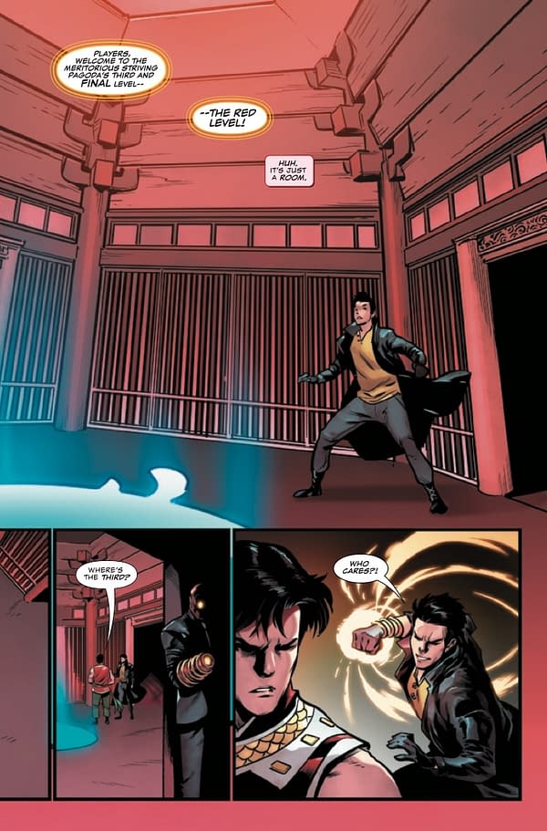 Interior preview page from SHANG-CHI AND THE TEN RINGS #6 DIKE RUAN COVER