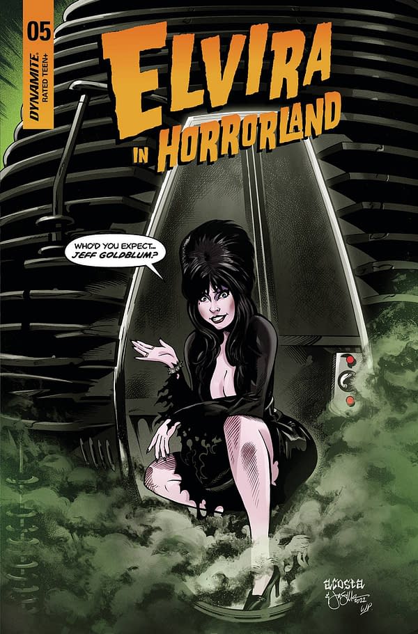 Cover image for Elvira In Horrorland #5