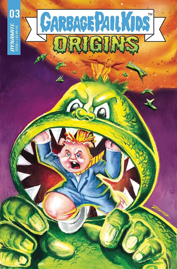 Cover image for GARBAGE PAIL KIDS ORIGINS #3 CVR B ZAPATA