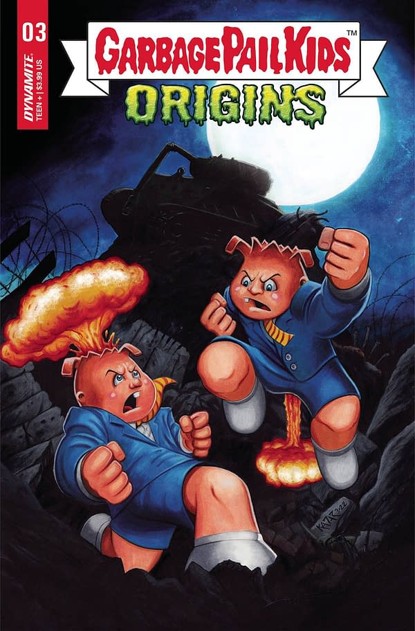 Cover image for GARBAGE PAIL KIDS ORIGINS #3 CVR C KADAR