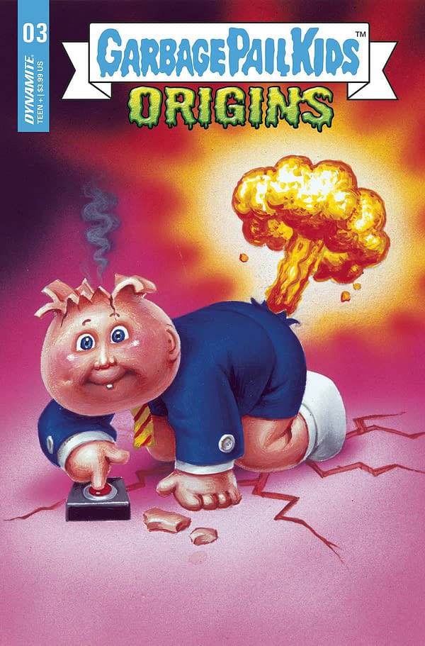 Cover image for GARBAGE PAIL KIDS ORIGINS #3 CVR D TRADING CARD