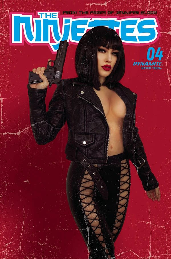 Cover image for NINJETTES #4 CVR E COSPLAY