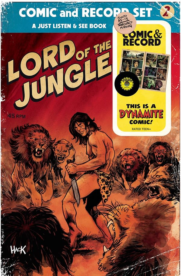 Cover image for LORD OF THE JUNGLE #2 CVR M FOC HACK ORIGINAL