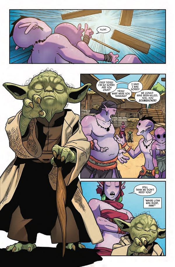 Interior preview page from STAR WARS: YODA #3 PHIL NOTO COVER