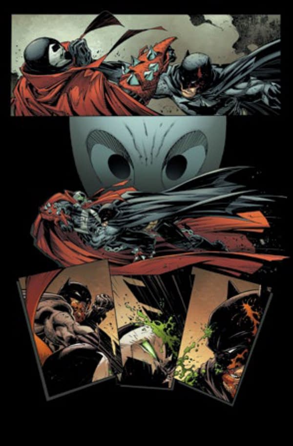 A Look Inside Batman/Spawn