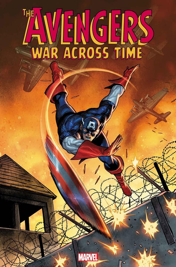 Cover image for AVENGERS: WAR ACROSS TIME 1 COCCOLO STORMBREAKERS VARIANT