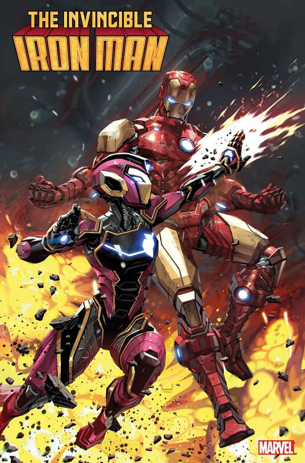 Cover image for INVINCIBLE IRON MAN #2 KAEL NGU COVER