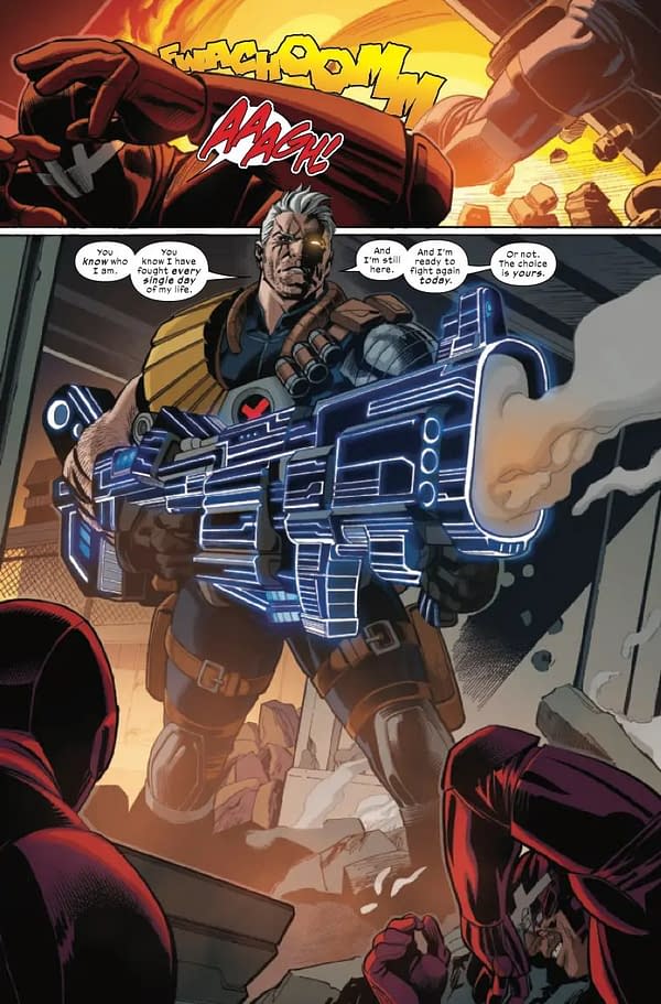 Interior preview page from CABLE #1 WHILCE PORTACIO COVER