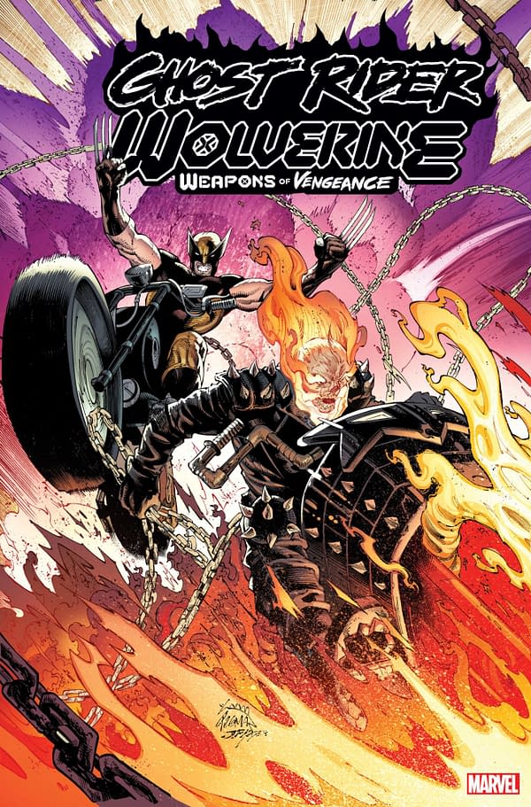 Ghost Rider & Wolverine In Fall Of X Spinoff, Weapons Of Vengeance