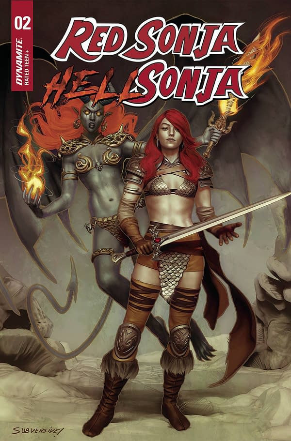 Cover image for Red Sonja/Hell Sonja #2