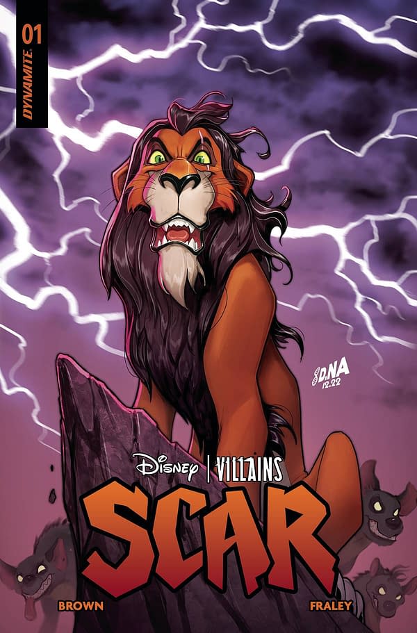 The Lion King's Scar Gets His Own Disney Villains Comic From Dynamite