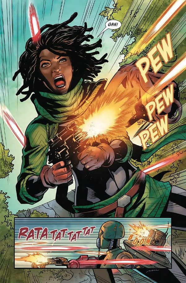 Interior preview page from STAR WARS: SANA STARROS #1 KEN LASHLEY COVER