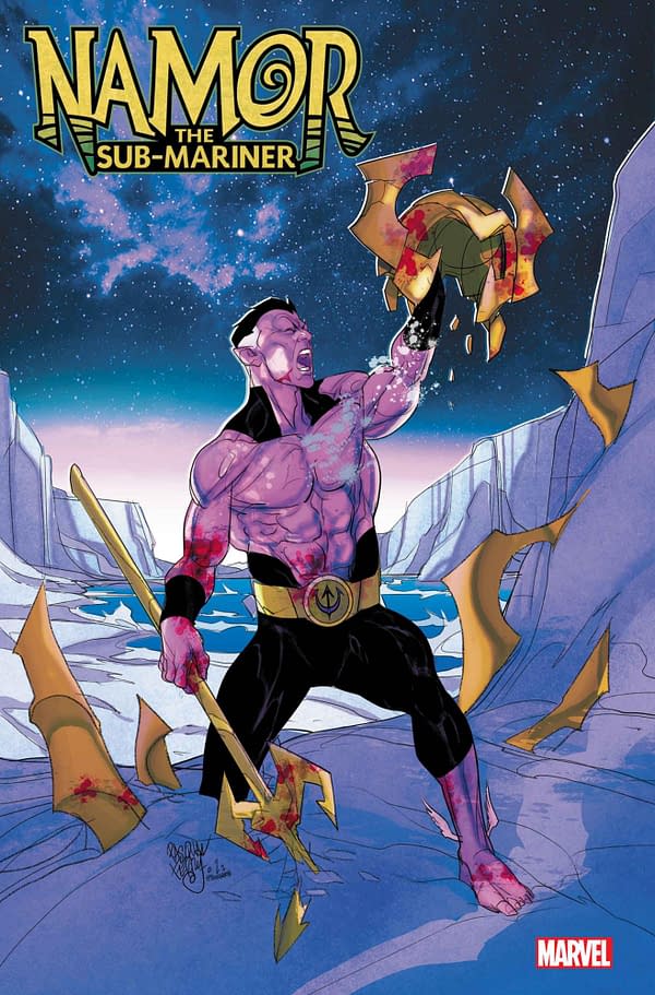 Cover image for NAMOR THE SUB-MARINER: CONQUERED SHORES #5 PASQUAL FERRY COVER