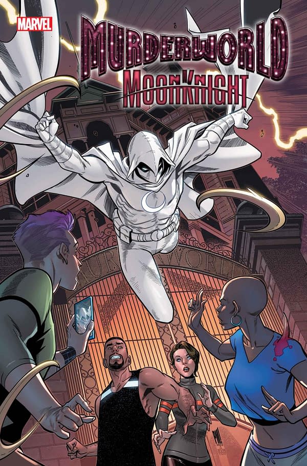 Cover image for MURDERWORLD: MOON KNIGHT #1 PACO MEDINA COVER