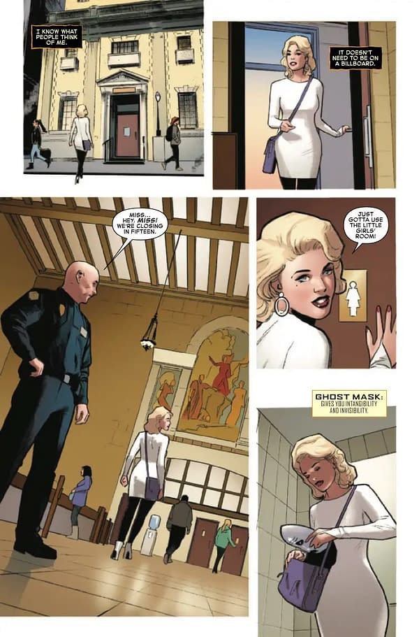 Interior preview page from HALLOWS' EVE #1 MICHAEL DOWLING COVER