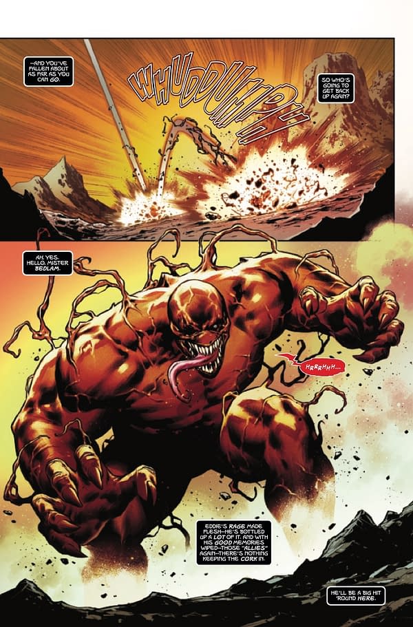 Interior preview page from VENOM #17 BRYAN HITCH COVER
