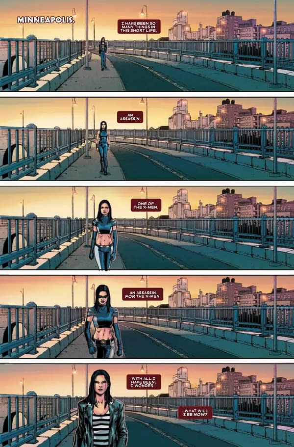 Interior preview page from X-23: DEADLY REGENESIS #1 KALMAN ANDRASOFSZKY COVER