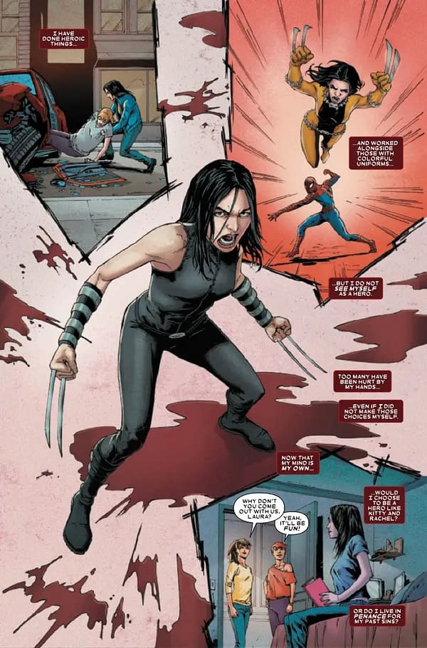 Interior preview page from X-23: DEADLY REGENESIS #1 KALMAN ANDRASOFSZKY COVER