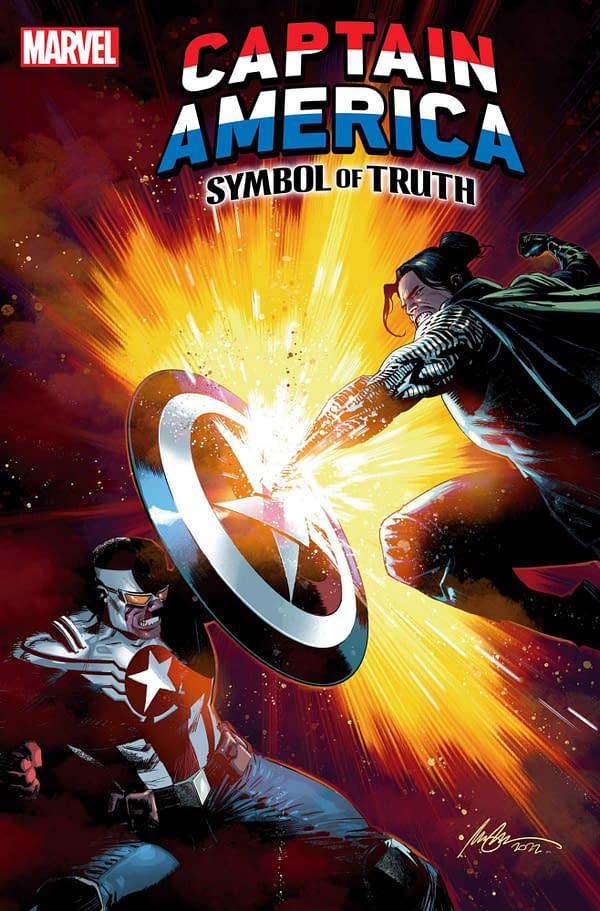 Cover image for CAPTAIN AMERICA: SYMBOL OF TRUTH 12 RAFAEL ALBUQUERQUE VARIANT