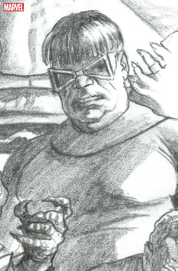 Cover image for SPIDER-MAN 7 ALEX ROSS TIMELESS DOCTOR OCTOPUS VIRGIN SKETCH VARIANT