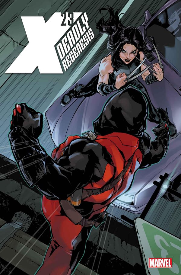 Cover image for X-23: DEADLY REGENESIS #2 KALMAN ANDRASOFSZKY COVER