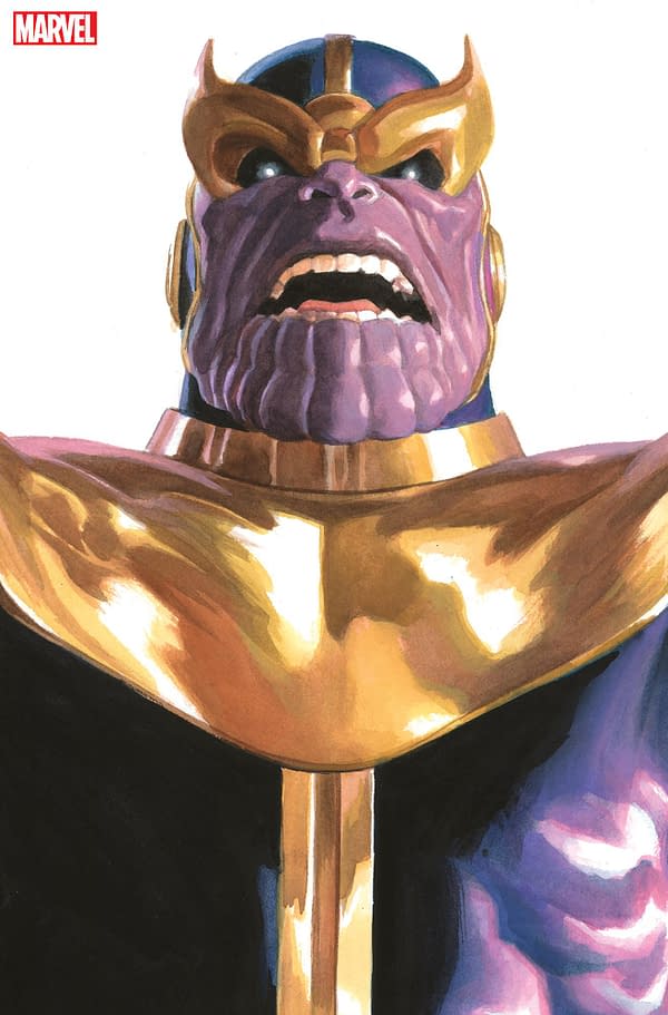 Cover image for WARLOCK: REBIRTH 1 ALEX ROSS TIMELESS THANOS VIRGIN VARIANT