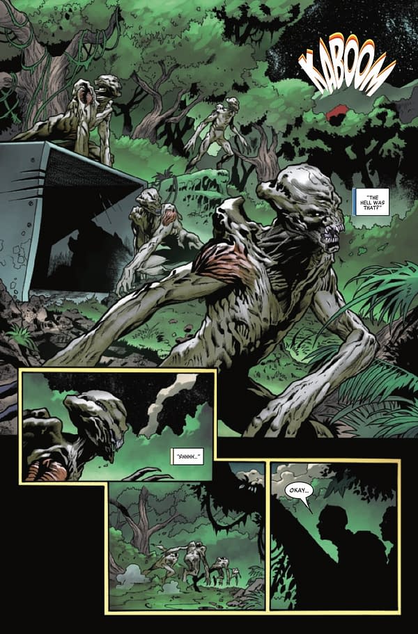 Interior preview page from PREDATOR #2 GIUSEPPE CAMUNCOLI COVER