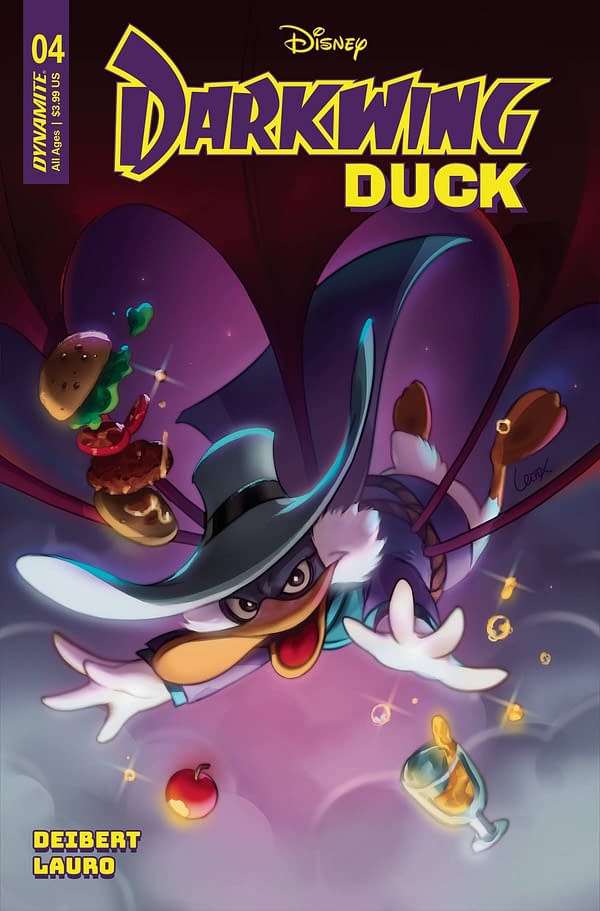 Cover image for Darkwing Duck #4