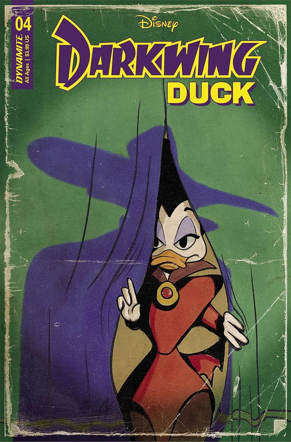 Cover image for DARKWING DUCK #4 CVR S FOC STAGGS