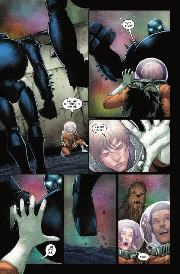 Interior preview page from STAR WARS #33 STEPHEN SEGOVIA COVER