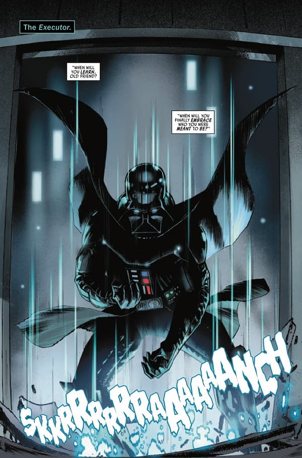 Interior preview page from STAR WARS: DARTH VADER #33 LEINIL YU COVER