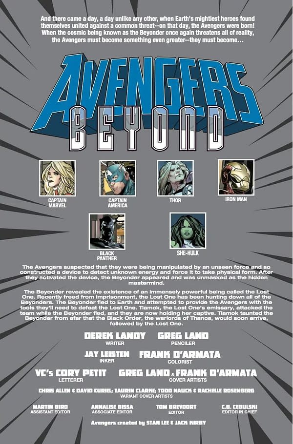 Avengers Beyond 3 Preview Avengers Vs The Black Order Avengers Beyond 3 Preview Avengers Vs The Black Order