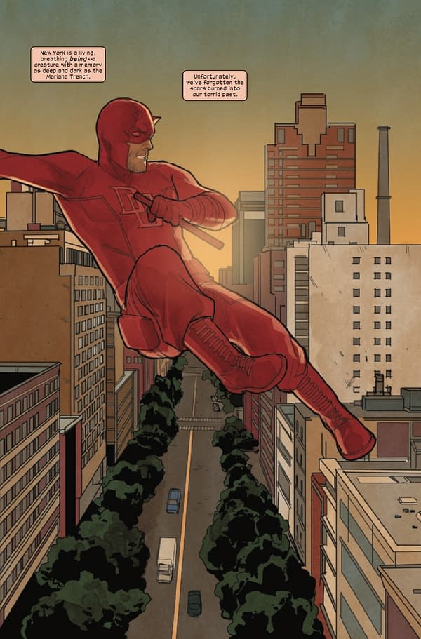 Interior preview page from DAREDEVIL AND ECHO #1 PHIL NOTO COVER