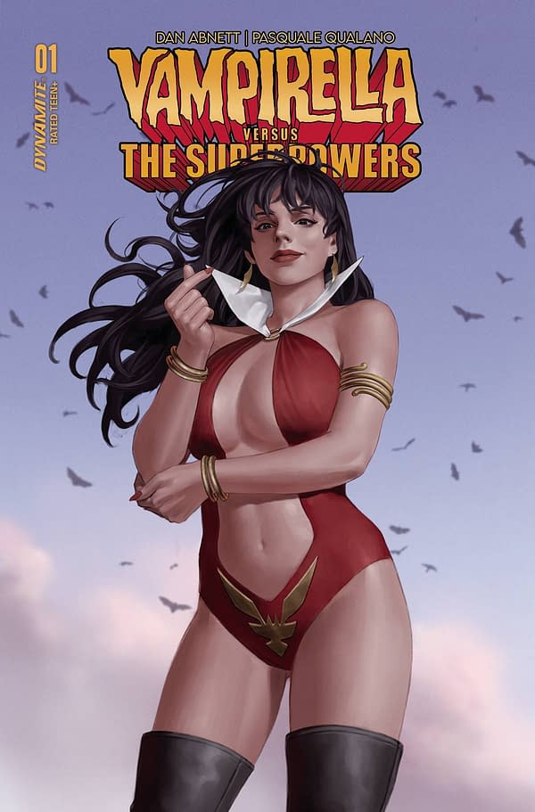 Cover image for VAMPIRELLA VS SUPERPOWERS #1 CVR C YOON