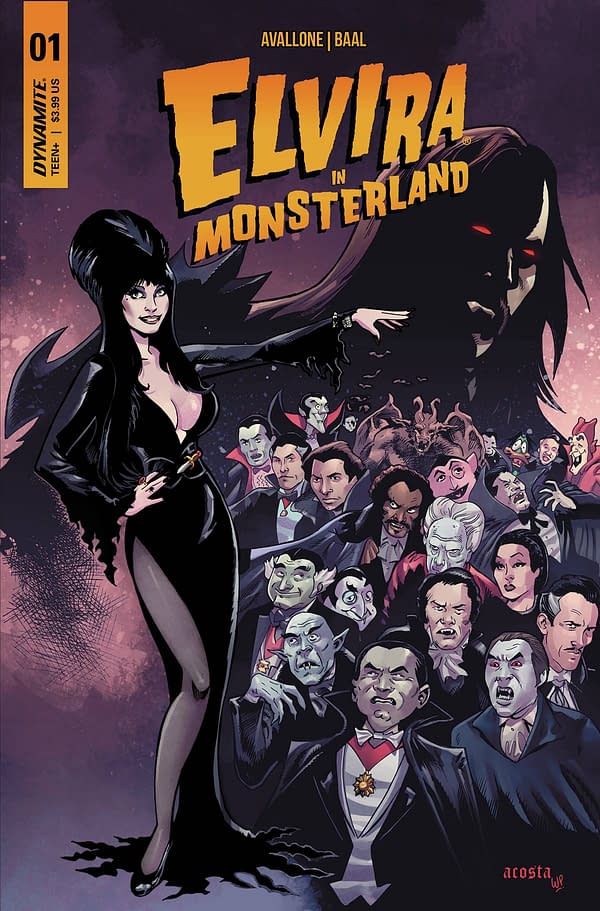 Cover image for Elvira in Monsterland #1