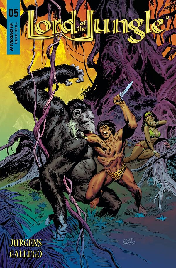 Cover image for LORD OF THE JUNGLE #5 CVR K FOC GALLEGO