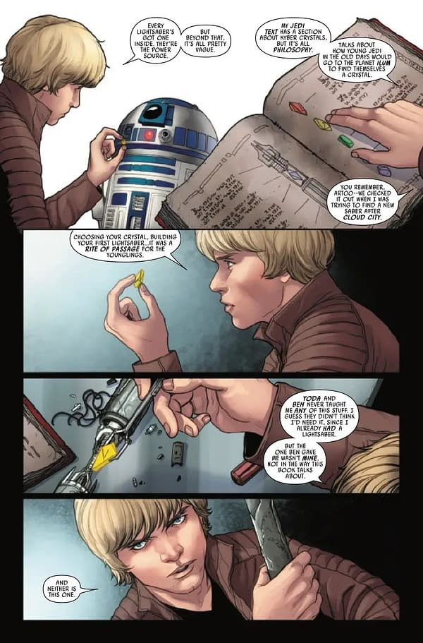 Interior preview page from STAR WARS #34 STEPHEN SEGOVIA COVER