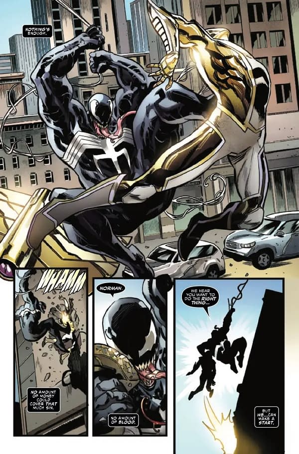 Interior preview page from VENOM #19 BRYAN HITCH COVER