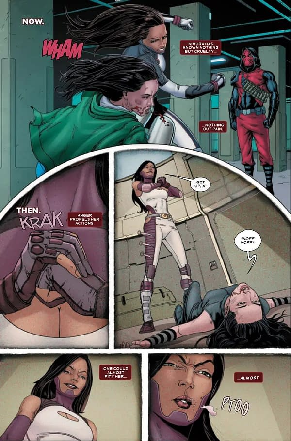 Interior preview page from X-23: DEADLY REGENESIS #3 KALMAN ANDRASOFSZKY COVER