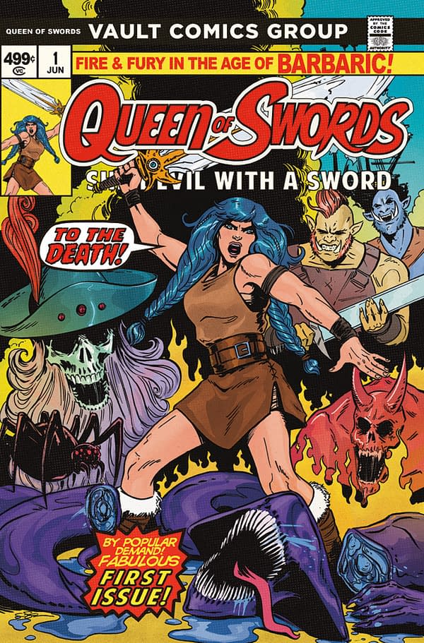 Vault Exclusive: Queen of Swords Surprise Variant (Red Sonja Homage)