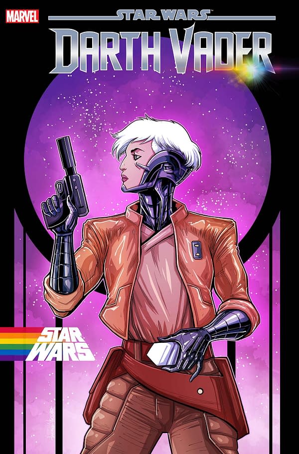 Cover image for STAR WARS: DARTH VADER 35 LUCIANO VECCHIO STAR WARS PRIDE VARIANT