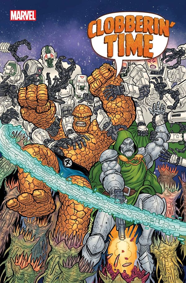 Cover image for CLOBBERIN' TIME #4 STEVE SKROCE COVER